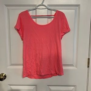 Hot pink t-shirt